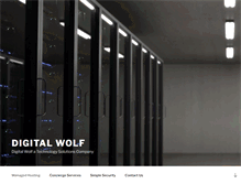 Tablet Screenshot of dwolf.com